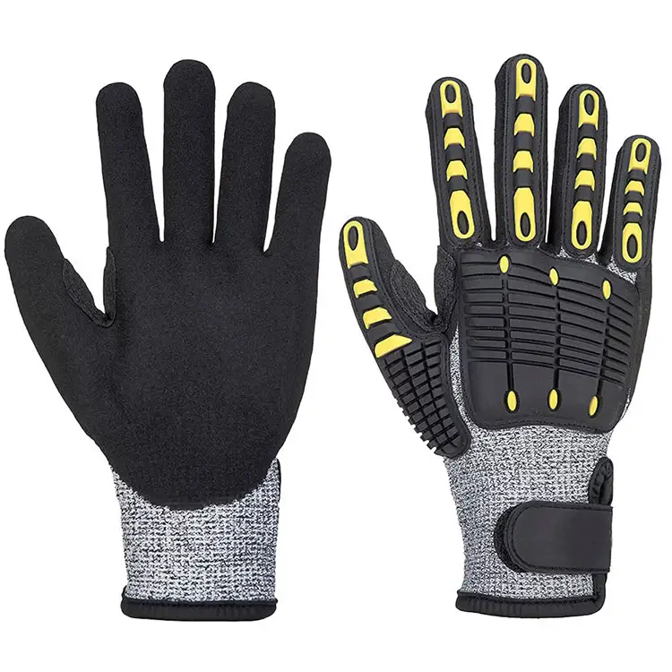 level 5 protection anti cut safety Anti Impact Cut Resistant iron glass cow doublestock cutting Glove