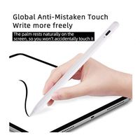 Stylus aktif gaya kapasitif pena sentuh layar Aluminium penjualan terbaik 2025 untuk Apple iPad Nib ujung Tipe C magnetik untuk ponsel