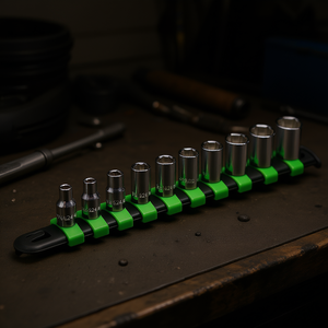 Fg 624 S11 Socket <b>Set</b> 11 <b>Pc</b> Metric Chrome Vanadium Steel For Automotive Repair Tools - Product Image 3