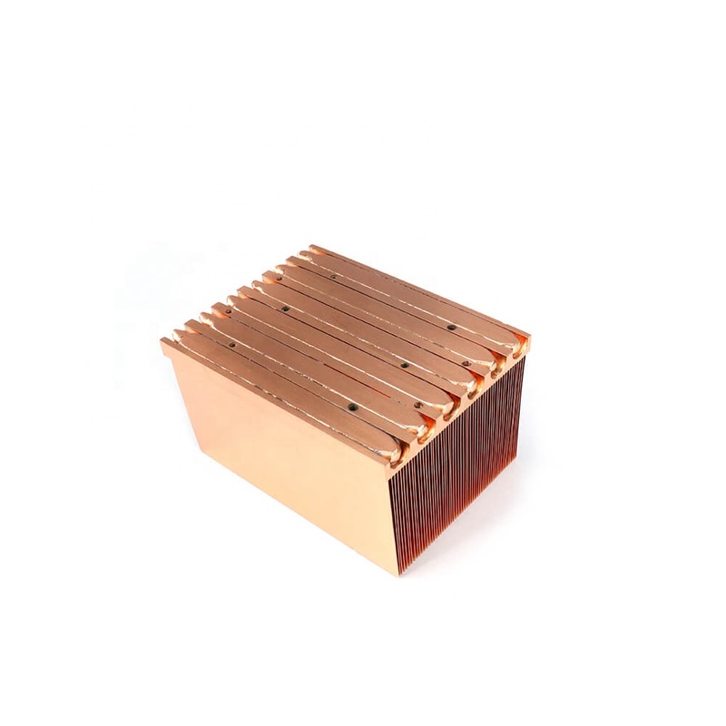 High Power Anodized Square Copper Aluminum