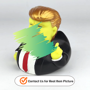 Trend ördek cadılar bayramı hayvan yarışı parti dekorasyon çeşitli kauçuk sarı ördek küvet gıcırtılı banyo ördek çocuk oyuncak - Product Image 3