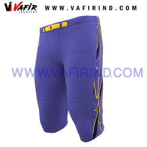 Pantalones de Uniforme de Fútbol Americano Sublimados Personalizados, Logotipo Personalizado, Material de Spandex/Poliéster de Secado Rápido, Transpirable, Opción de Talla Grande - Product Image 6