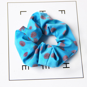 <span class=keywords><strong>Scrunchies</strong></span> para el pelo, diseño coreano a la <span class=keywords><strong>moda</strong></span>, estampado creativo <span class=keywords><strong>de</strong></span> frutas, venta al por mayor, <span class=keywords><strong>2022</strong></span> - Product Image 4