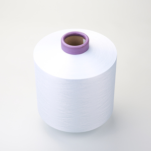 Quang trắng 75D/36F/1 sợi <span class=keywords><strong>polyester</strong></span> kết cấu không khí xen kẽ để làm ruy băng - Product Image 2