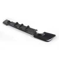 Diffuseur de pare-chocs arrière en fibre de carbone avec finition noire en carbone tissé sergé 3K pour BMW Série 3 E92 E93 325i 335i M-TECH 2005-2009