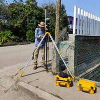 Récepteur GNSS RTK laser SMAJAYU SMA28H Rover pour repérage laser, mesure laser, levés topographiques et équipement de topographie