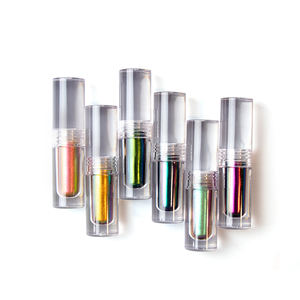 Cosméticos Camaleón Duochrome Sombra de ojos metálica OEM Líquido Sombra de ojos multicolor - Product Image 4