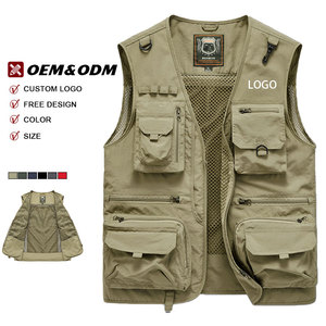 <span class=keywords><strong>Gilet</strong></span> cargo en nylon respirant multi-poches pour hommes, <span class=keywords><strong>gilet</strong></span> d'extérieur décontracté pour la randonnée hivernale, vêtements d'extérieur confortables, nouvel arrivage - Product Image 3