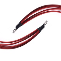Câble de raccordement Powerpole 10 AWG, assemblage de câbles 4 pôles, borne annulaire de batterie, cosse en cuivre VW-1 600V 105C, vente en gros OEM
