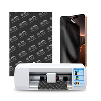 Zachte matte anti-spionage TPU hydrogel mobiel scherm beschermfolie voor intelligente snijmachine plotter