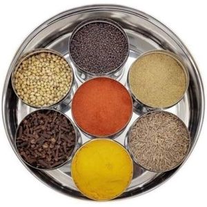 PARIJAT Handicrafts Double-Lid <b>Spice</b> <b>Box</b> Stainless Steel Mashala Dabba with See Thru Feature for Storage - Product Image 4