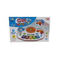 Jouets musicaux pour bébé, jouet volant avec son de feux de circulation, jouet d'apprentissage pour le temps sur le ventre, jouet de développement pour nourrissons