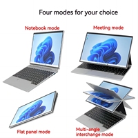 Celeron N95 14 pouces tablette portable à écran tactile portable Design pliable 1 To SSD Win 11 Pro 16 Go DDR4 IPS Ordinateur portable professionnel