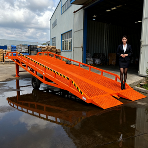 <span class=keywords><strong>CE</strong></span> onaylı hidrolik forklift  yükleme haznesi düzleştirici mobil konteyner boşaltma rampaları plakaları panoları - Product Image 4