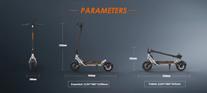 JLM A1 Üretici Çinli Üretici Doğrudan Satış 800W/13Ah Lityum Pil Çift Katlanır Yetişkin Her Türlü Arazi Elektrikli Scooter - Product Image 4