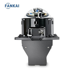 Fankai D2 73W Phares de voiture haute puissance à double faisceau direct, nouveaux phares LED transfrontaliers de 3 pouces à faisceau haut/bas intégrés avec lentille laser 12V - Product Image 2