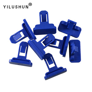 Clips de carrosserie YILUSHUN D214 en plastique bleu pour réparation et remplacement - Product Image 2
