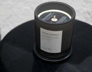 Nến Hương Liệu Đốt Lâu Dài Sang Trọng Bán Buôn Tùy Chỉnh Lọ Thủy Tinh Màu Đen Hữu Cơ Nến Thơm Có Nắp Vàng - Product Image 4