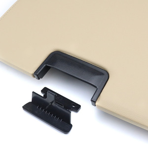 Tapa de la Caja del Reposabrazos Chevrolet, Beige, Abatible, con Cierre, Almacenamiento Central, 2007-2013 - Product Image 2
