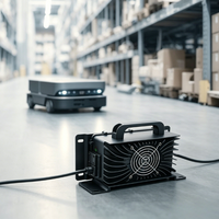Chargeur intelligent LNLEE 24V 20A 900W 7S pour plateforme d'automatisation de laboratoire, station de charge pour robot d'intralogistique