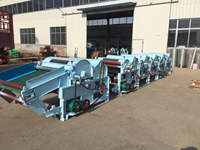 Machine d'ouverture de vieux vêtements Machine de recyclage des déchets textiles pour déchirer le fil/vêtements/coton/denim/vêtement