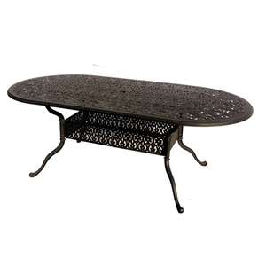 YOHO आँगन आउटडोर फर्नीचर अवकाश उद्यान क्लासिक आउटडोर कास्ट एल्यूमीनियम आँगन मेज - Product Image 5