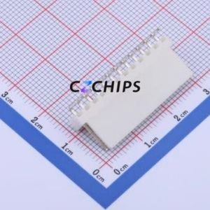FWF25402-S12B22W1B-A Wire-to-Board Pin Header Bent Lead Through Hole,P=2.54mm Connector 1x12P 2.54mm Right Angle Insert 12P - Product Image 2