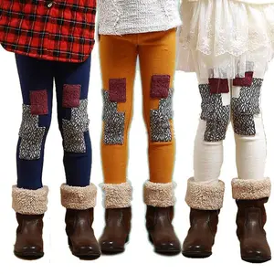 Wholesale Formal Shirt Trousers Kids Warm Leggings Pants For Girls