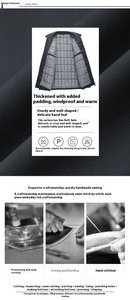 Veste en coton épaisse doublée de polaire pour <span class=keywords><strong>homme</strong></span> d'âge moyen, décontractée, vente chaude d'usine, fermeture éclair sur le devant, ample, chaude pour l'automne et l'hiver - Product Image 5