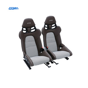 Asientos de coche personalizables de fibra de carbono seca marrón y cuero Nappa Alcantara para Porsche 911 GT3 RS - Product Image 3