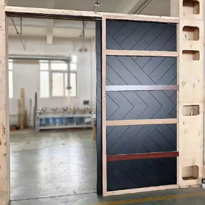 अमेरिकी नया डिजाइन इंटीरियर पॉकेट दरवाजे आंतरिक स्लाइडिंग पॉकेट दरवाजे बेडरूम आंतरिक जेब दरवाजे - Product Image 3