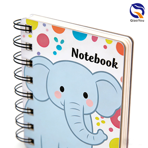Carnet miniature personnalisé avec couverture en papier, reliure spirale, impression mignonne, design économique - Product Image 6