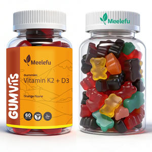 DISKON Vitamin D3 K2 Gummies Multicitamin D3K2 Suplemen Pertumbuhan Tinggi dengan Kalsium untuk Kesehatan Tulang, Imunitas & Jantung - Product Image 1