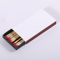 Allumettes en bois longues personnalisées avec votre logo privé, allumettes en papier personnalisées pour les ventes en gros, pour les mariages, les fêtes