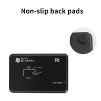 Lector de Tarjetas sin Contacto de 13.56 MHz, Lector de Tarjetas de Escritorio, Lector de Tarjetas IC, Lector de Etiquetas RFID de Radiofrecuencia