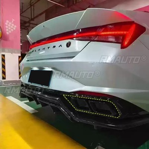 สปอยเลอร์หลังสำหรับ Hyundai Elantra รุ่นที่ 7 สปอยเลอร์หลังคา สปอยเลอร์หลังคา ชุดแต่งรถยนต์ อุปกรณ์ตกแต่งรถยนต์ - Product Image 5