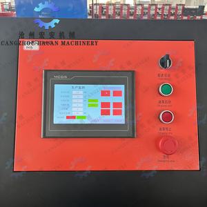 Équipement de traitement de tuiles en acier coloré à double couche pour bâtiments de style archaïque, machine de formage à froid entièrement automatique à double couche - Product Image 3