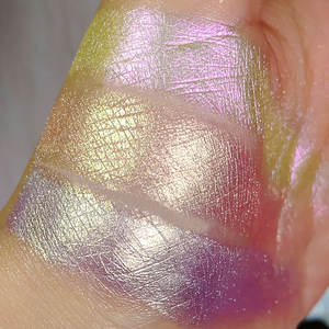 ยี่ห้อ MCESS ฟรีตัวอย่างขี้เกียจสองสีสีม่วง multichrome สองโทนไล่ระดับสีอายแชโดว์ผงสี - Product Image 2