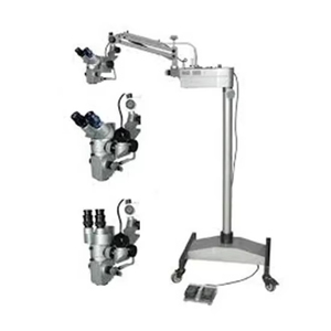 Microscope chirurgical dentaire électrique professionnel, système optique à cinq étapes, caméra vidéo HD, support réglable, endodontie, acier - Product Image 1