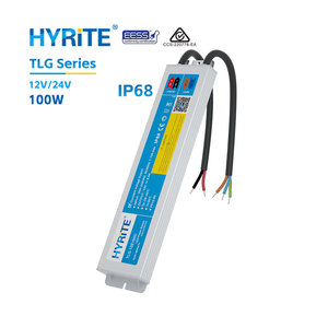 Controlador LED Industrial Delgado Hyrite EESS RCM IP68 de Aluminio SMPS, Resistente al Agua para Exteriores, 12V 20W-60W, Salida Única, Alimentación CA-CC - Product Image 4