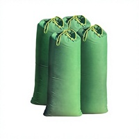 Sacs de sable en toile robuste pour la prévention des inondations, barrières d'eau, sacs de sable longs pour porte de garage, sous-sol, protection des propriétés contre les inondations