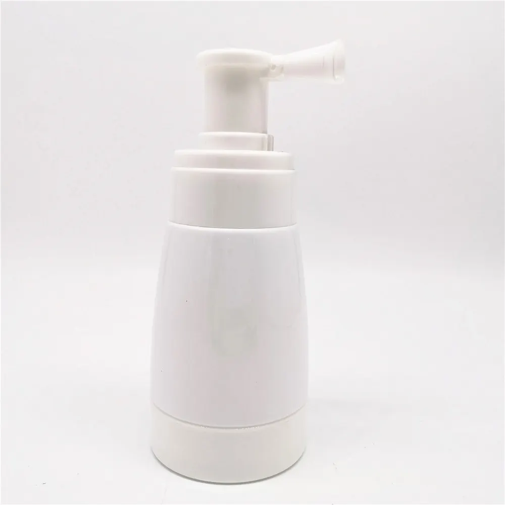 Pack Baby Powder Container 180ml plastic wide spraying nozzle foldable nozzle white dry talc powder spray bottle