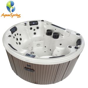 ホットタブ5人用ラウンド屋外スパ人気新デザイン高級バルボアシステムマッサージスパ - Product Image 3