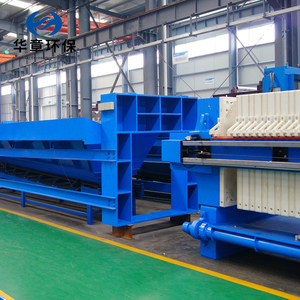 Equipo de prensa de filtro de diafragma resistente a la corrosión de 1500x1500mm con alimentación de tortuga y descarga de curvatura completa - Product Image 4