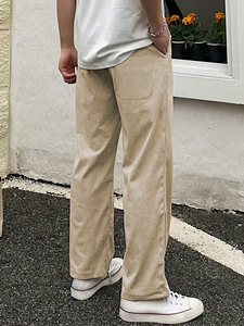 <span class=keywords><strong>Pantaloni</strong></span> di velluto a coste Casual <span class=keywords><strong>con</strong></span> coulisse elasticizzato <span class=keywords><strong>in</strong></span> <span class=keywords><strong>vita</strong></span> dritta <span class=keywords><strong>pantaloni</strong></span> sportivi da jogging <span class=keywords><strong>pantaloni</strong></span> Cargo <span class=keywords><strong>classici</strong></span> Vintage - Product Image 2
