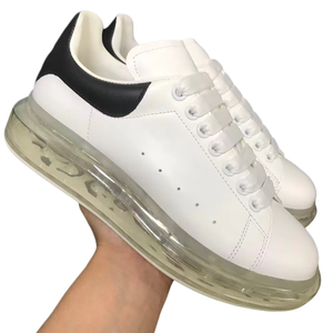 Zapatos Deportivos de Diseño de Moda, Lujosos, con Suela Gruesa Transparente, Amortiguación de Aire, Estilo Veraniego - Product Image 1