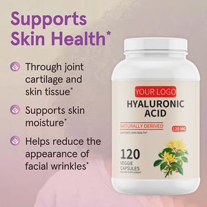 <span class=keywords><strong>Comprimés</strong></span> d'<span class=keywords><strong>acide</strong></span> <span class=keywords><strong>hyaluronique</strong></span> OEM personnalisés pour la santé articulaire hydratation de la peau et complément alimentaire - Product Image 3