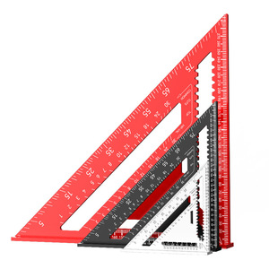 Jauge de marquage industrielle PICUS pour le travail du bois, règle triangulaire à angle droit en alliage d'aluminium - Product Image 1