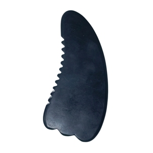 Tabla de Masaje Gua Sha Negra de Fábrica con Borde Dentado para Cuidado Facial y Corporal - Product Image 5