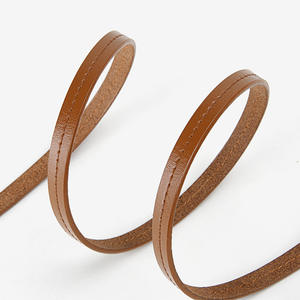 جلد البقر الأصلي الأنيق للمرأة بنطلون رقيق ناعم حزام اللكم مباشرة بيع بالجملة سلع جلدية قوانغتشو الأزالية - Product Image 4